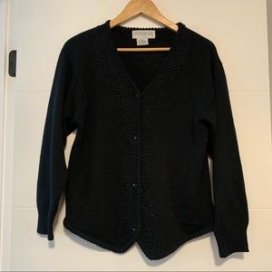 Principles | Vintage Beaded Cardigan Sweater